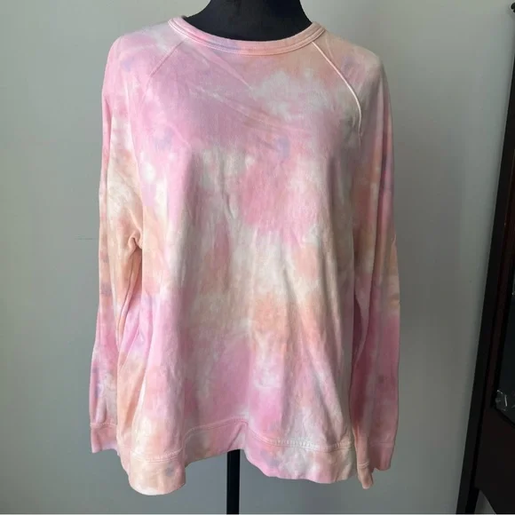 Universal Thread Pink and Orange Tie-Dye Sweatshirt - XL - Picture 1 of 4